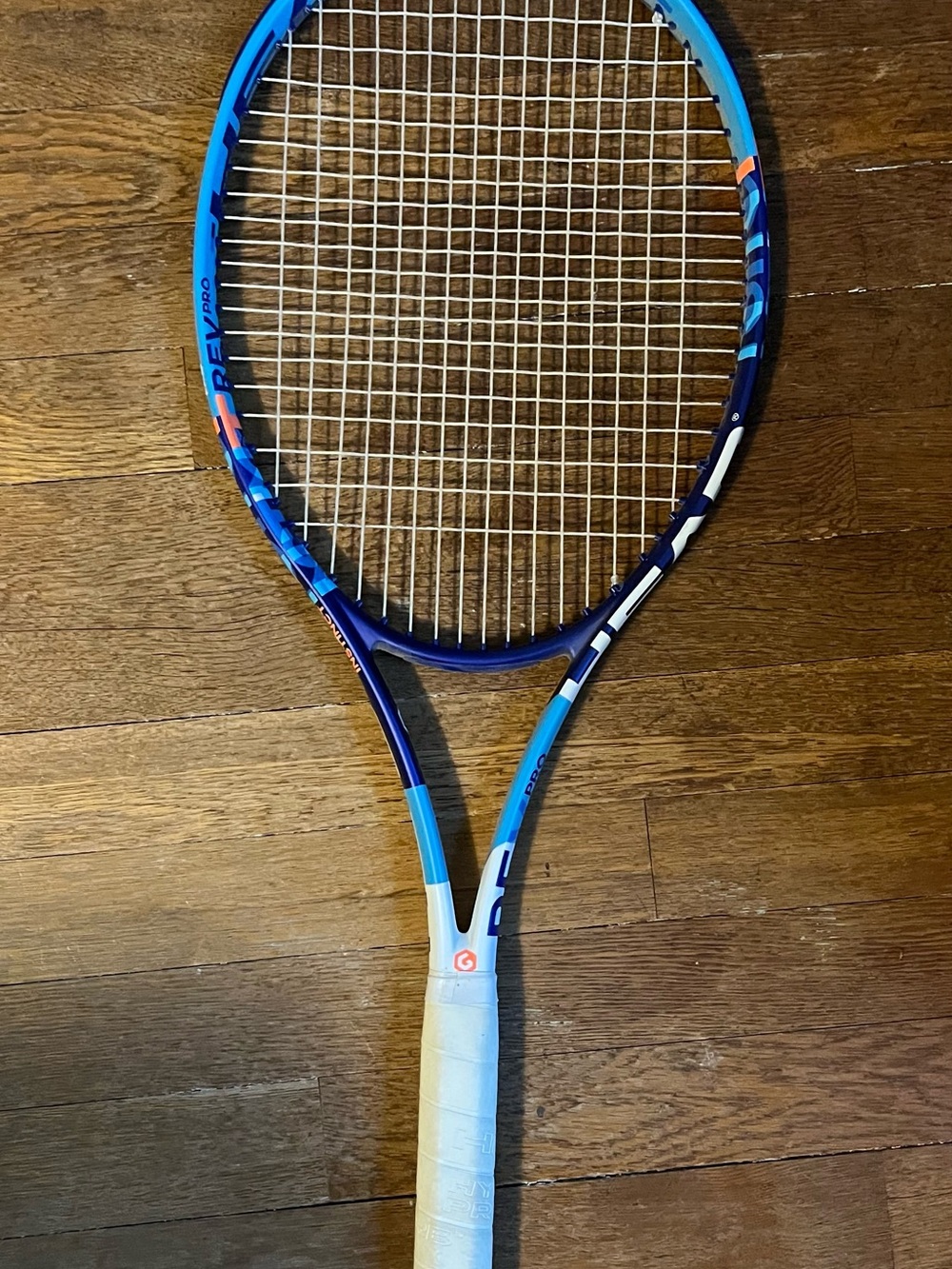 Head Rev Pro Instinct Blue Tennis Racquet with White Grip
